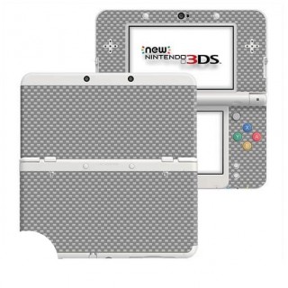 Carbon Grijs New Nintendo 3DS Skin - 1