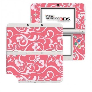 Blumenrosa Neue Nintendo 3DS-Skin - 1