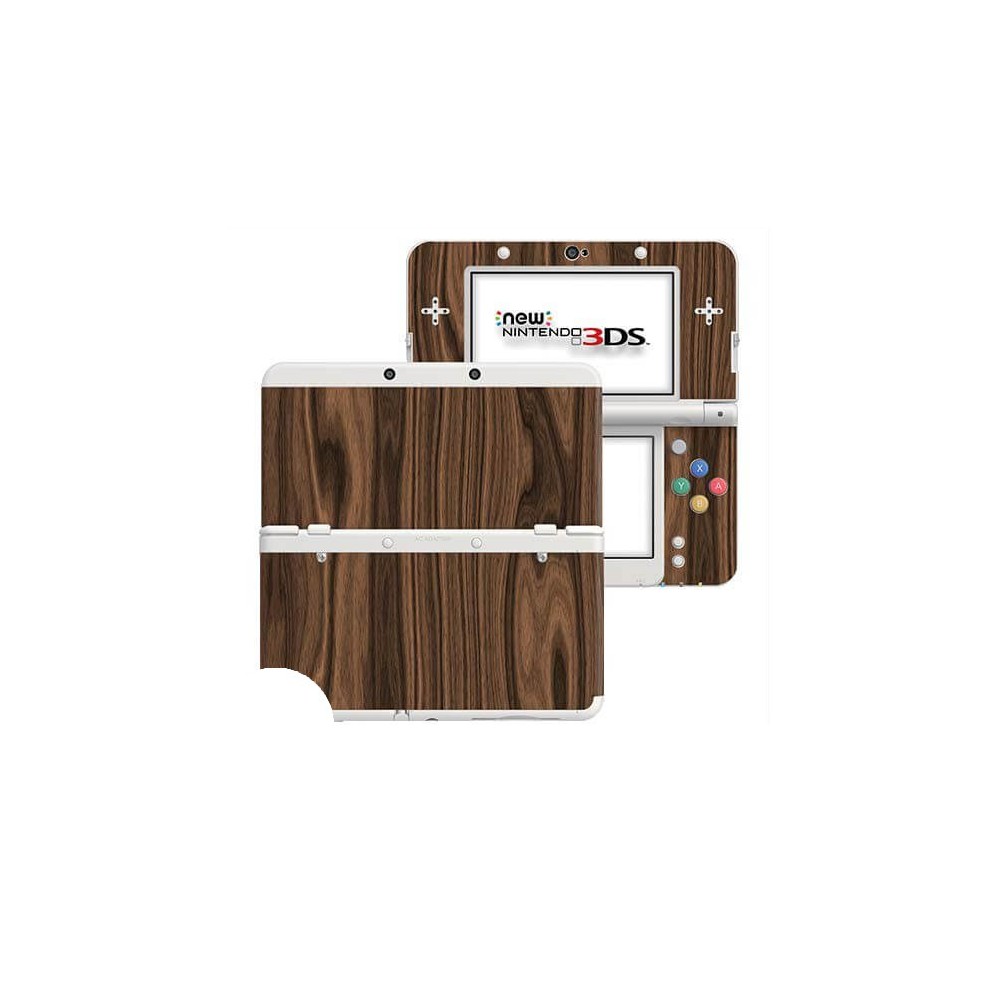 Wood Walnut New Nintendo 3DS Skin - 1