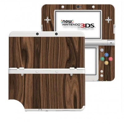 Hout Walnut New Nintendo 3DS Skin - 1