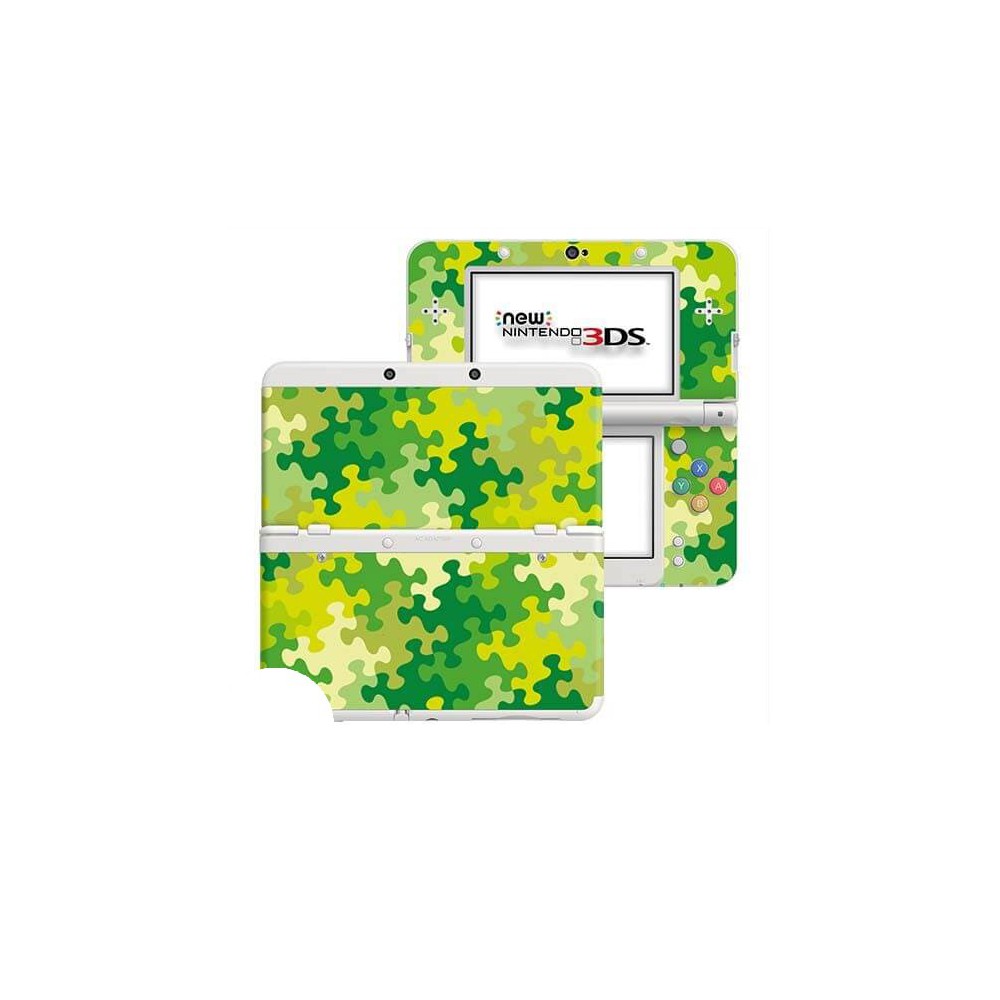Puzzel Groen New Nintendo 3DS Skin - 1