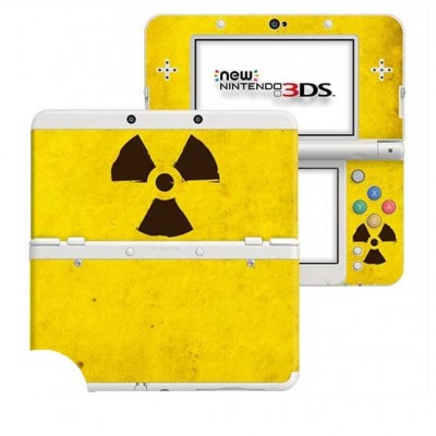 Radioactief New Nintendo 3DS Skin - 1