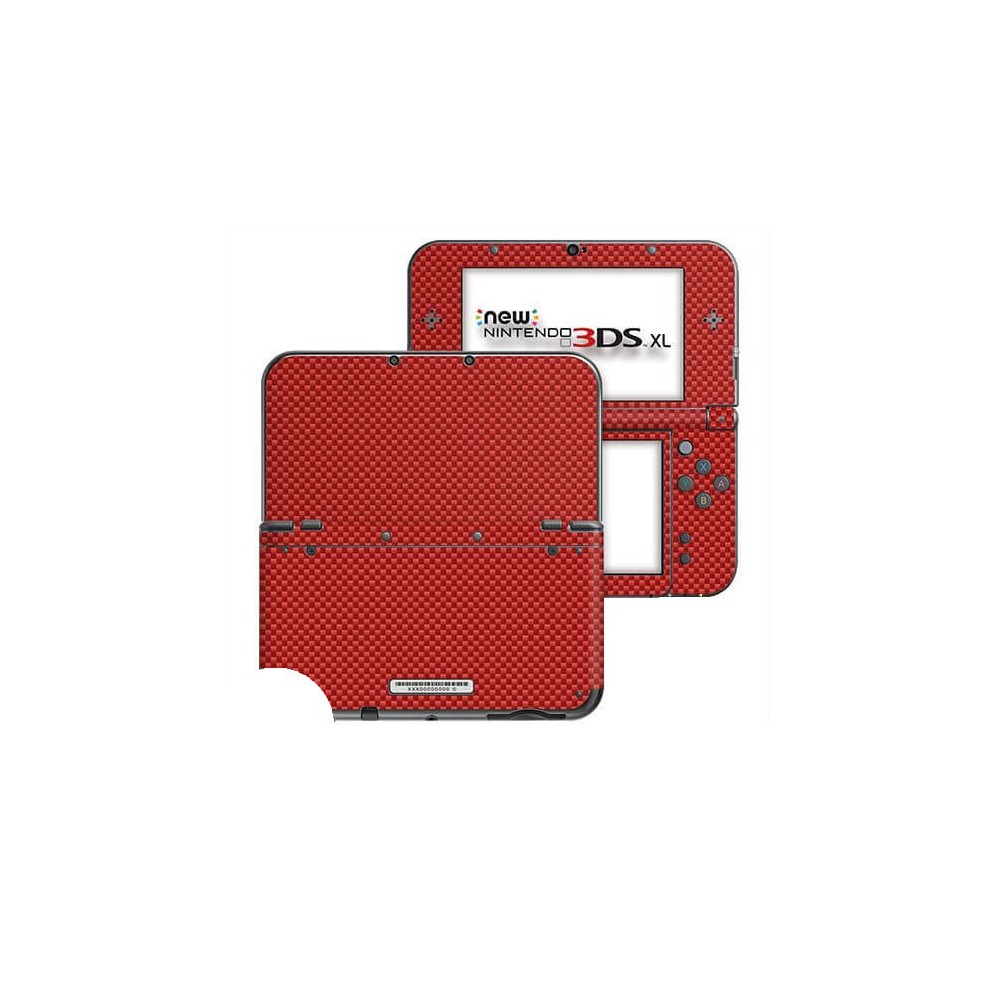Carbon Red New Nintendo 3DS XL Skin - 1