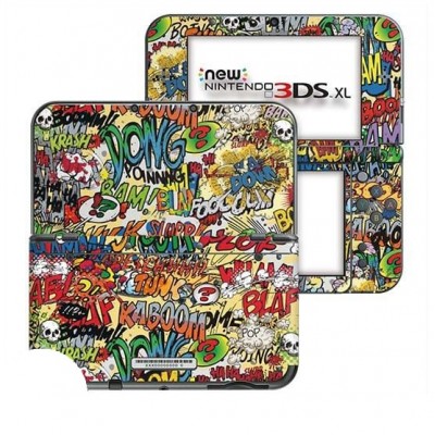 Cartoon SFX New Nintendo 3DS XL Skin - 1