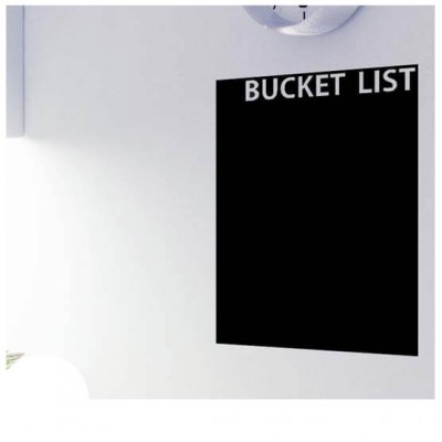 Bucket list krijtbord sticker basis - 1