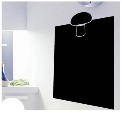 Champignon lijst krijtbord sticker food - 1