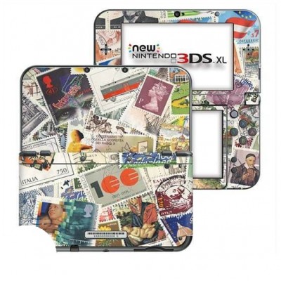 Postzegels New Nintendo 3DS XL Skin - 1 Postzegels New Nintendo 3DS XL Skin - 1