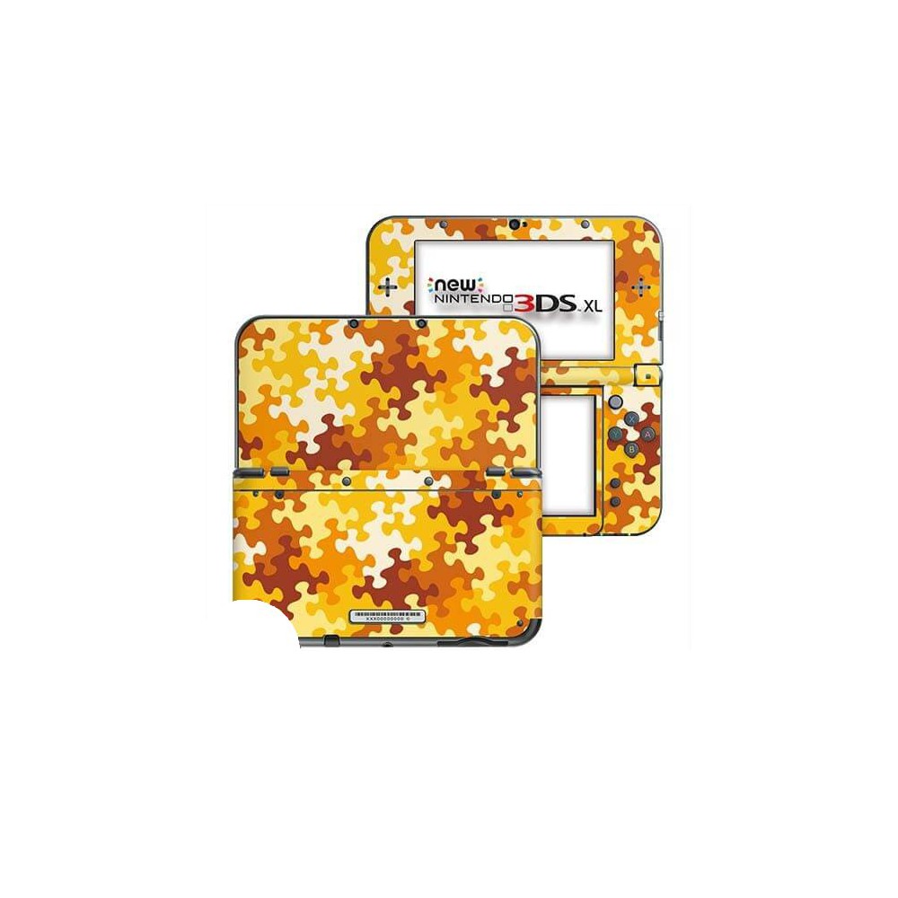 Puzzel Oranje New Nintendo 3DS XL Skin - 1