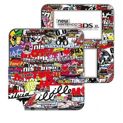 Stickerbomb New Nintendo 3DS XL Skin - 1