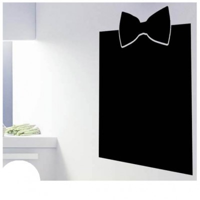 Strikje kader krijtbord sticker grappig - 1 Strikje kader krijtbord sticker grappig - 1