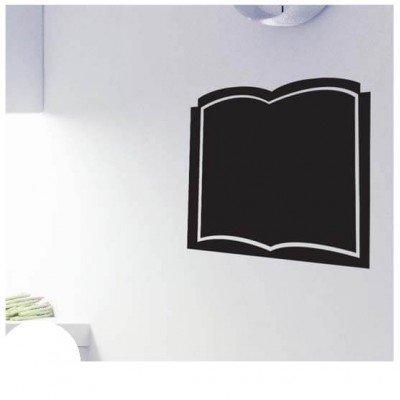 Boek krijtbord sticker hobby - 1 Boek krijtbord sticker hobby - 1