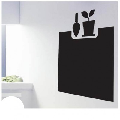 Plantje kader krijtbord sticker hobby - 1