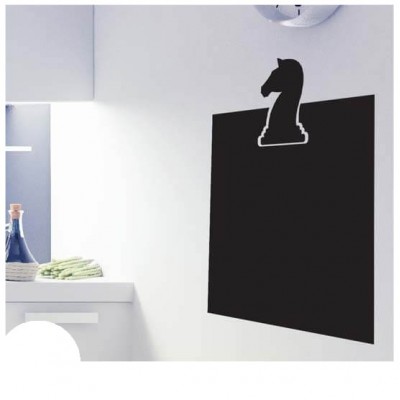 Schaak kader krijtbord sticker hobby - 1