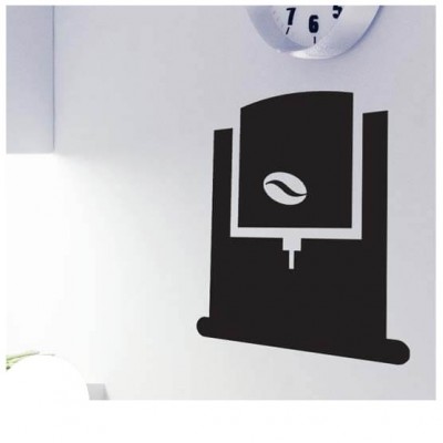 Espresso krijtbord sticker huishoudelijk - 1