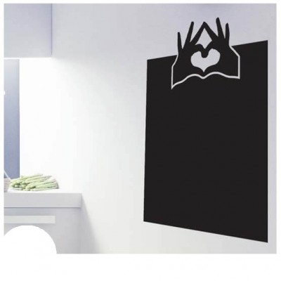 Handjes kader krijtbord sticker huishoudelijk - 1