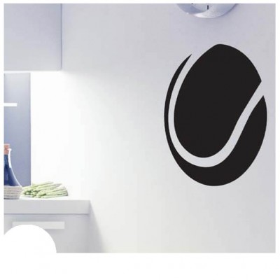Tennis krijtbord sticker sport - 1