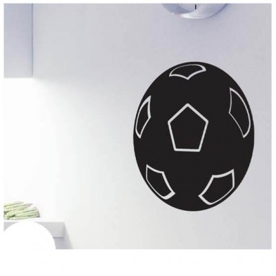 Voetbal krijtbord sticker sport - 1