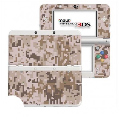 Digital Camo Desert New Nintendo 3DS Skin - 1 Digital Camo Desert New Nintendo 3DS Skin - 1