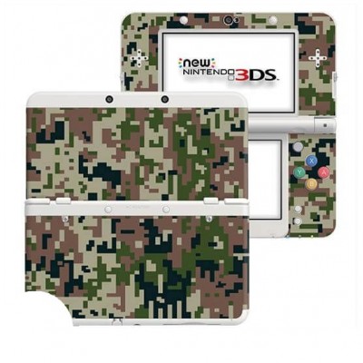 Digital Camo Forest New Nintendo 3DS Skin - 1 Digital Camo Forest New Nintendo 3DS Skin - 1