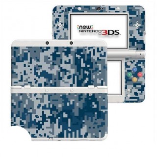Digital Camo Rain New Nintendo 3DS Skin – 1
