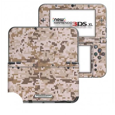 Digital Camo Desert New Nintendo 3DS XL Skin - 1