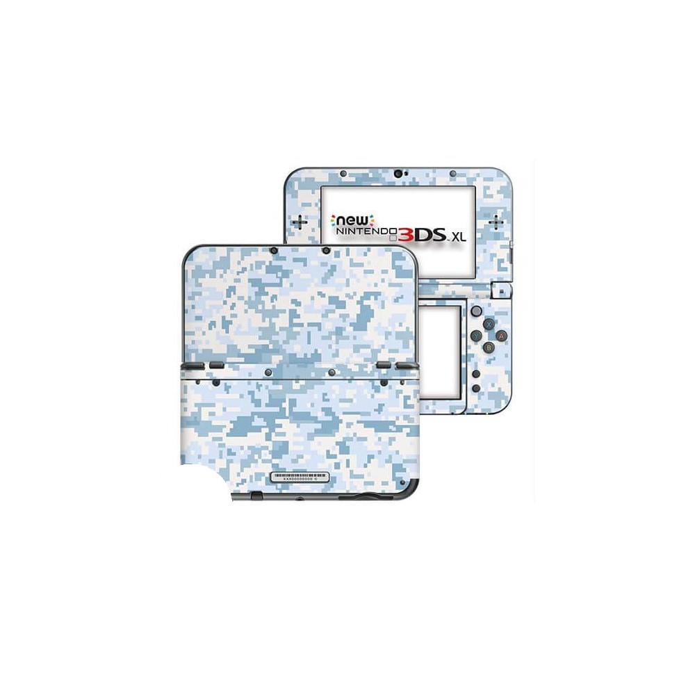 Digital Camo Snow New Nintendo 3DS XL Skin – 1