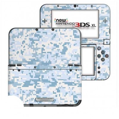 Digital Camo Snow New Nintendo 3DS XL Skin - 1