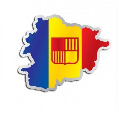 Landensticker Andorra - 1