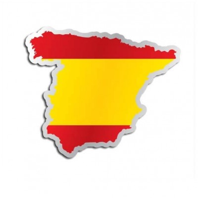 Landensticker Spanje - 1 Landensticker Spanje - 1
