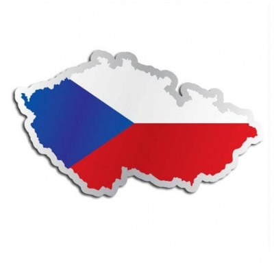 Landensticker Tsjechië - 1