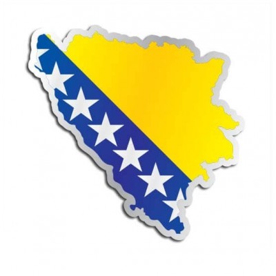 Landensticker Bosnië & Herzegovina - 1