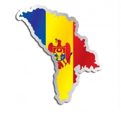 Landensticker Moldavië - 1