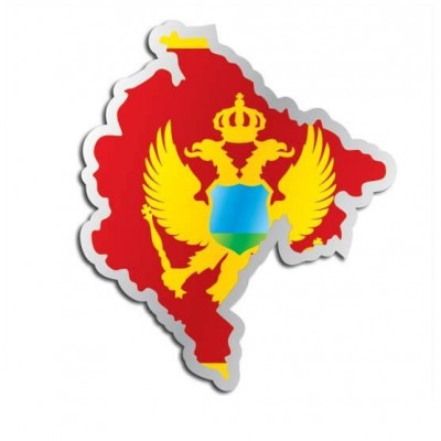 Landensticker Montenegro - 1