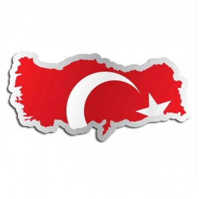 Landensticker Turkije - 1 Landensticker Turkije - 1