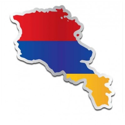 Landensticker Armenië - 1