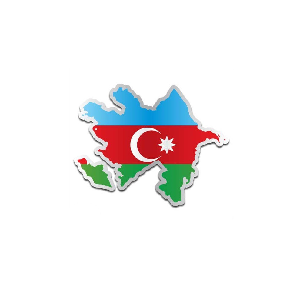 Landensticker Azerbeidzjan - 1