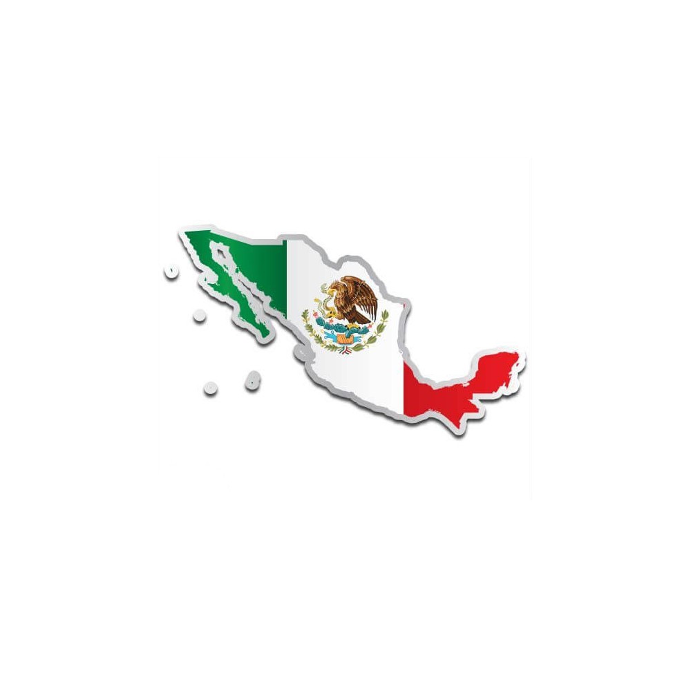 Landensticker Mexico - 1