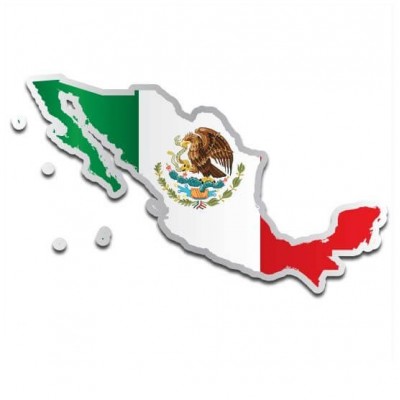 Landensticker Mexico - 1