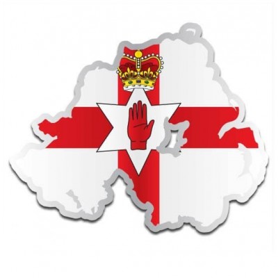 Landensticker Noord-Ierland - 1
