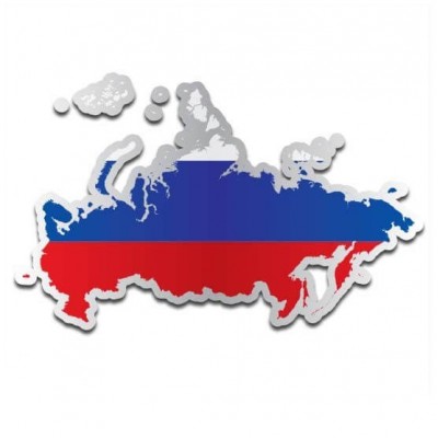 Landensticker Rusland - 1 Landensticker Rusland - 1