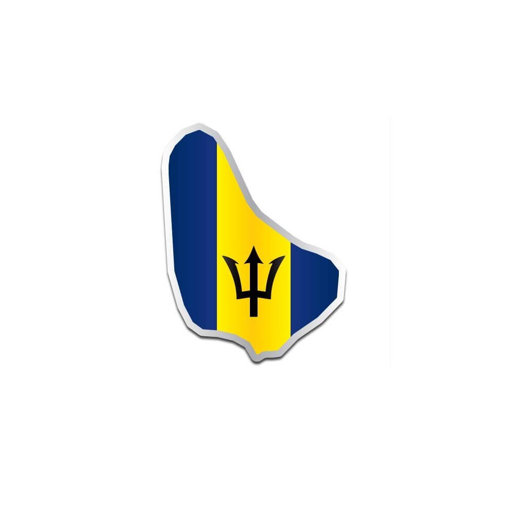 Landensticker Barbados - 1