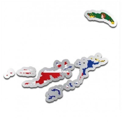 Landensticker Britse Maagdeneilanden - 1