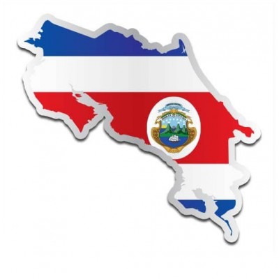 Landensticker Costa Rica - 1 Landensticker Costa Rica - 1