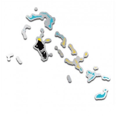 Landensticker Bahamas - 1