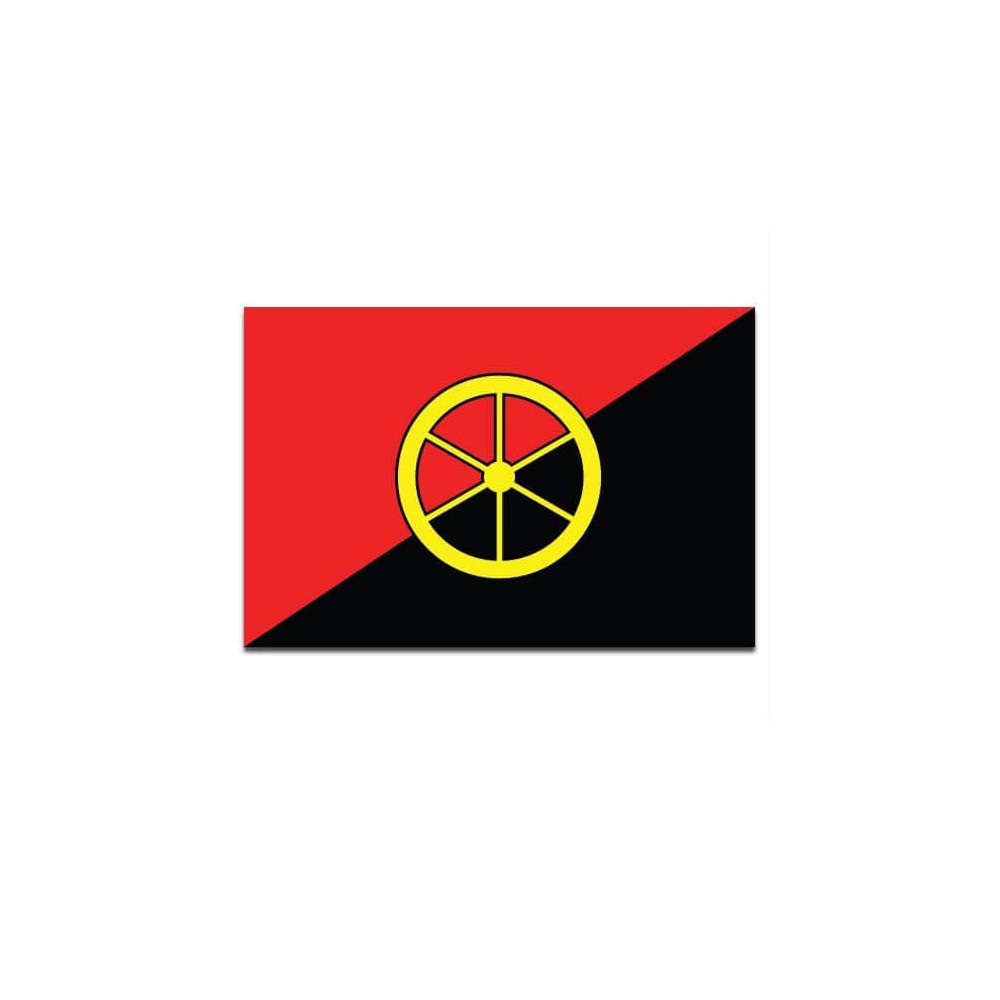 Gemeindeflagge Aalburg - 2
