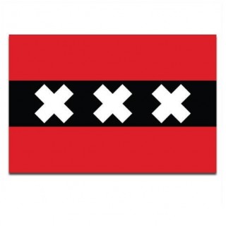 Gemeindeflagge von Amsterdam - 2