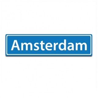 Ortsaufkleber Amsterdam - 1
