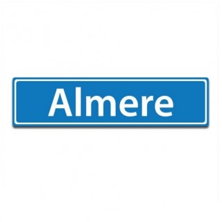 Plaatsnaam sticker Almere - 1