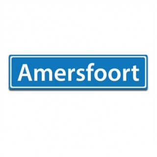 Plaatsnaam sticker Amersfoort - 1