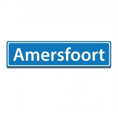 Plaatsnaam sticker Amersfoort - 1